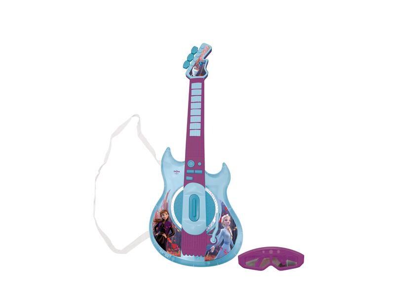 Lexibook Musikinstrument Disney Frozen Elektronische Gitarr Entdecken Sie Musik mit dieser Rock'n'Roll E-Gitarre