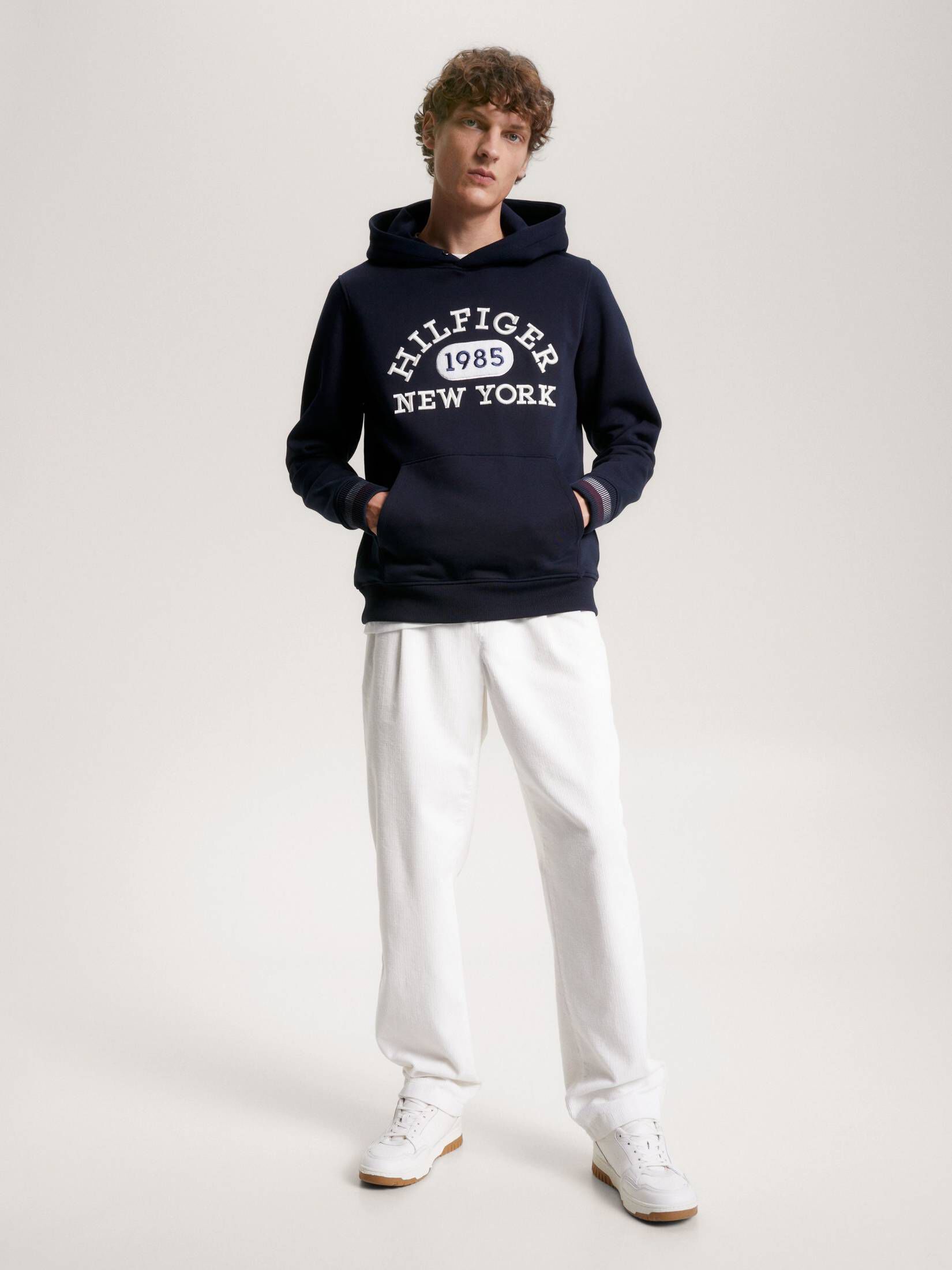 Tommy Hilfiger| Herren Hoodie MONOTYPE COLLEGIATE