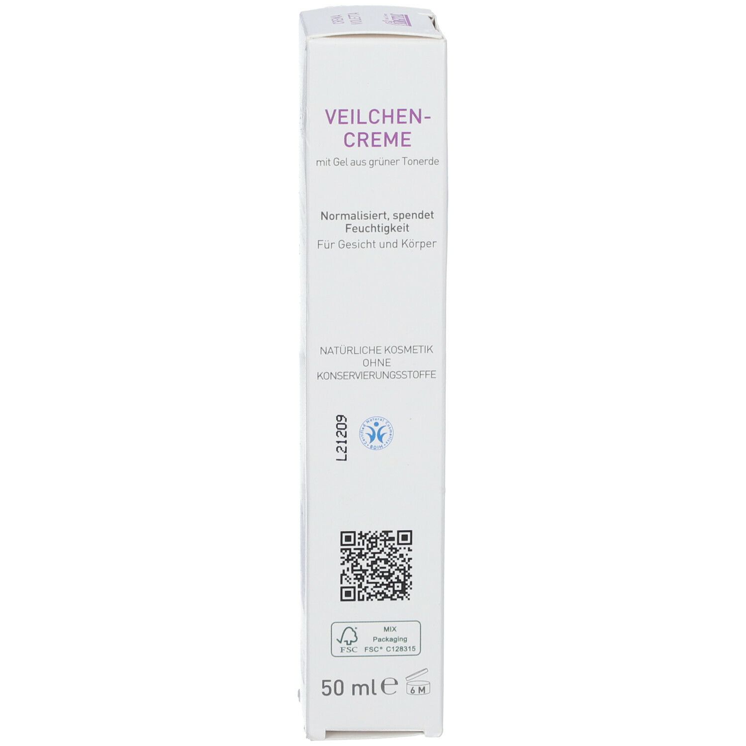Allergenfreie Veilchencreme