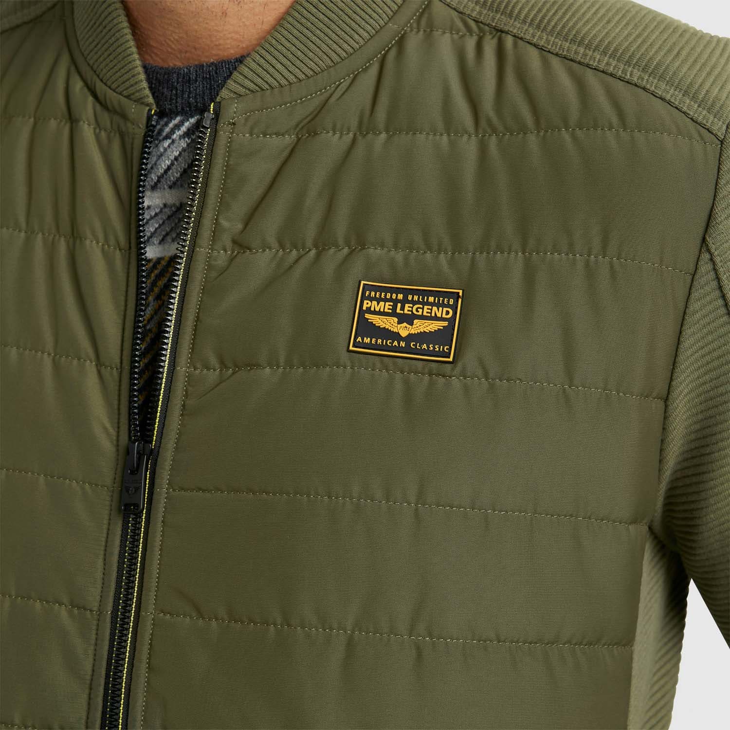 PME Legend  Zip Jacket Ottoman Mixed Padded
