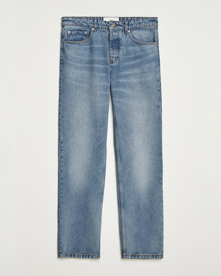 AMI Classic Fit Jeans Used Blue