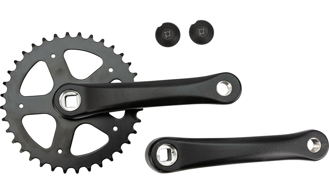 Garniture 36T 152mm sort til 20/24