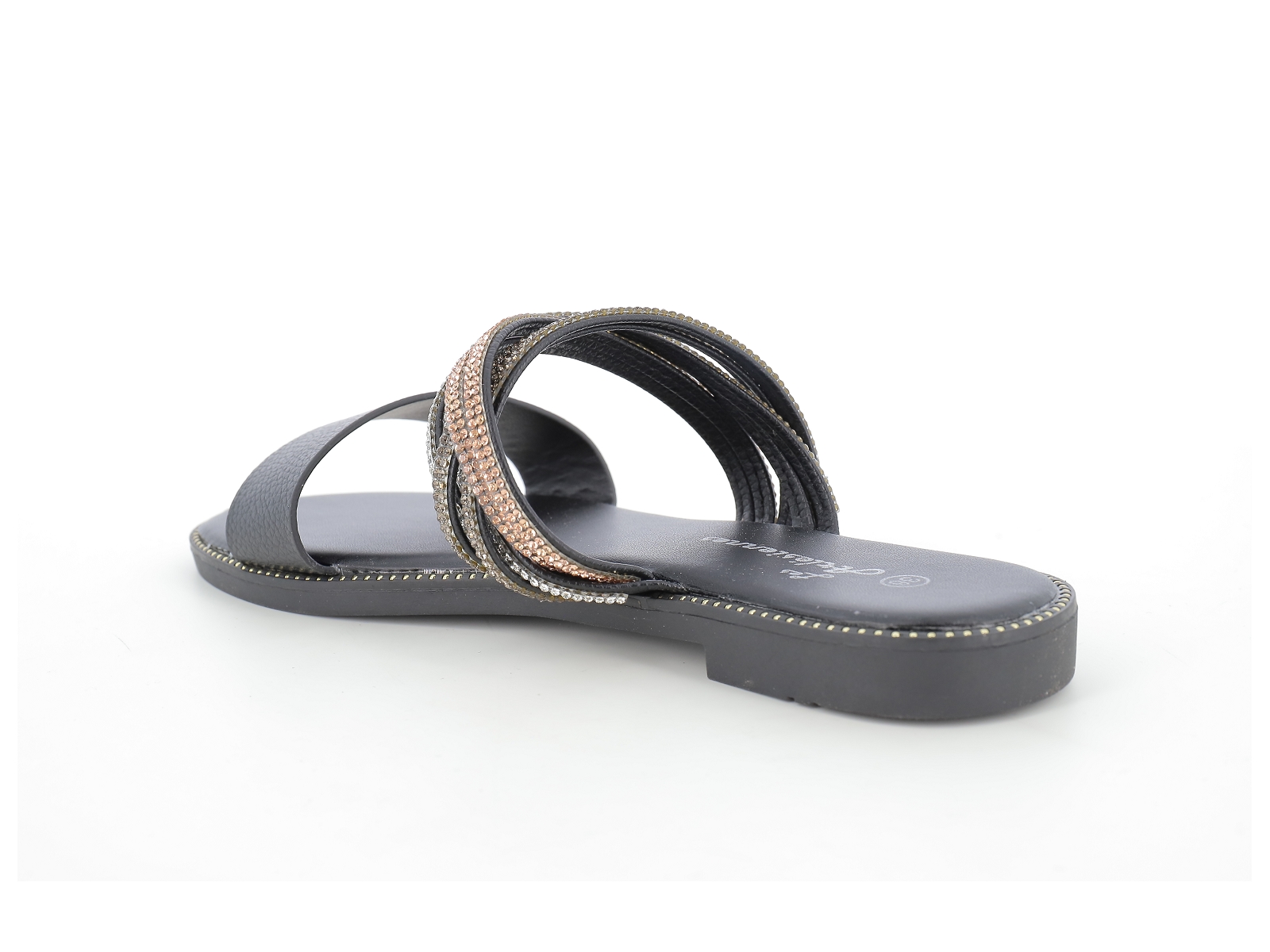 F brand-B871260 Synthétique Noir