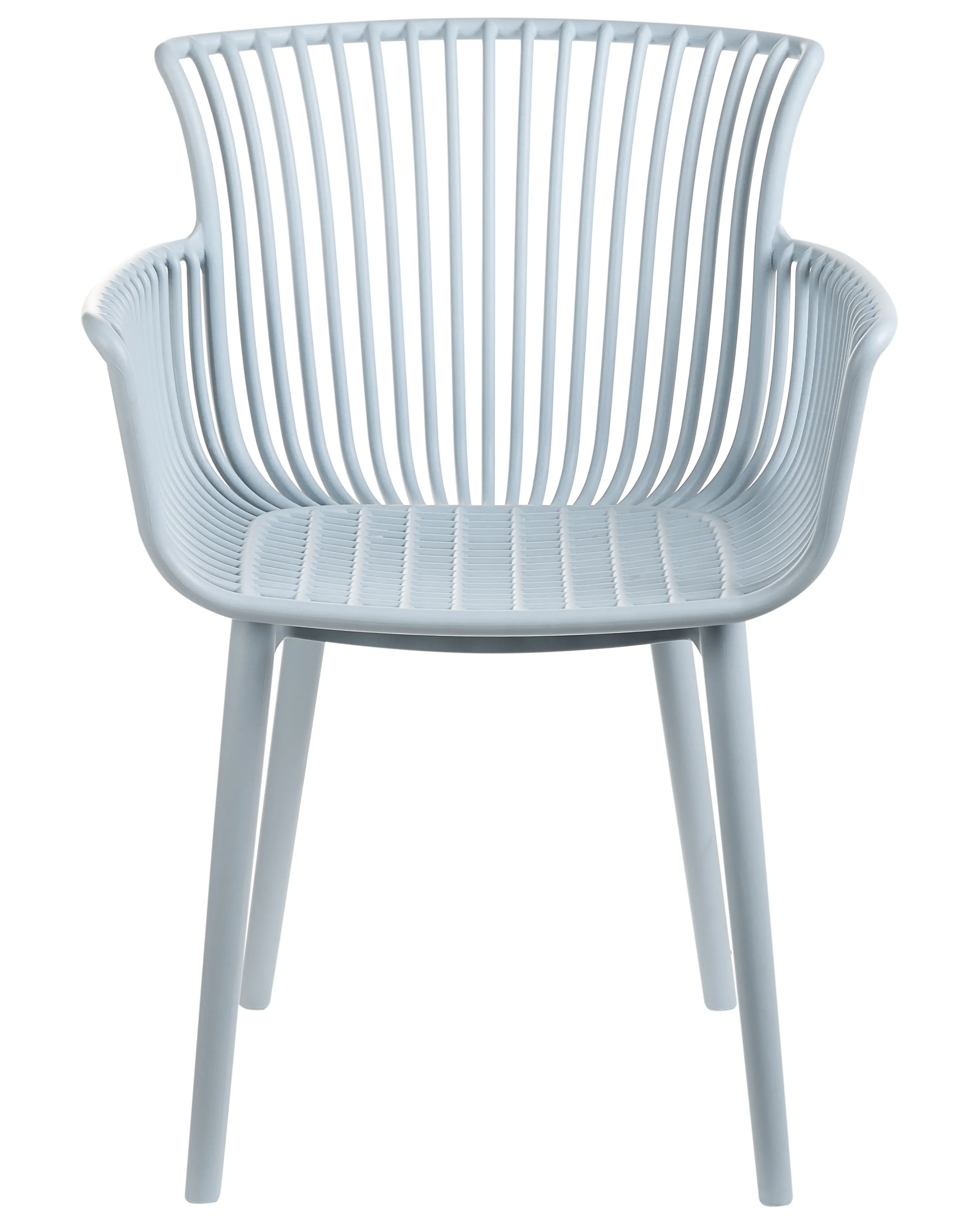 Set van 4 tuinstoelen PESARO Lichtblauw