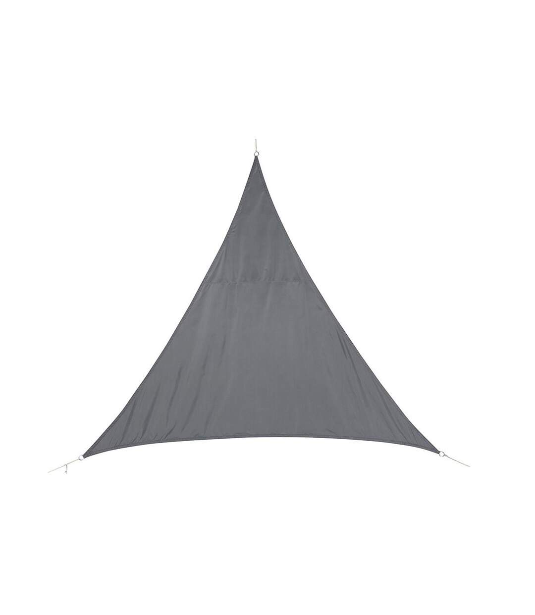 Voile d'ombrage triangulaire Curacao - 5 x 5 x 5 m - Bleu Gris