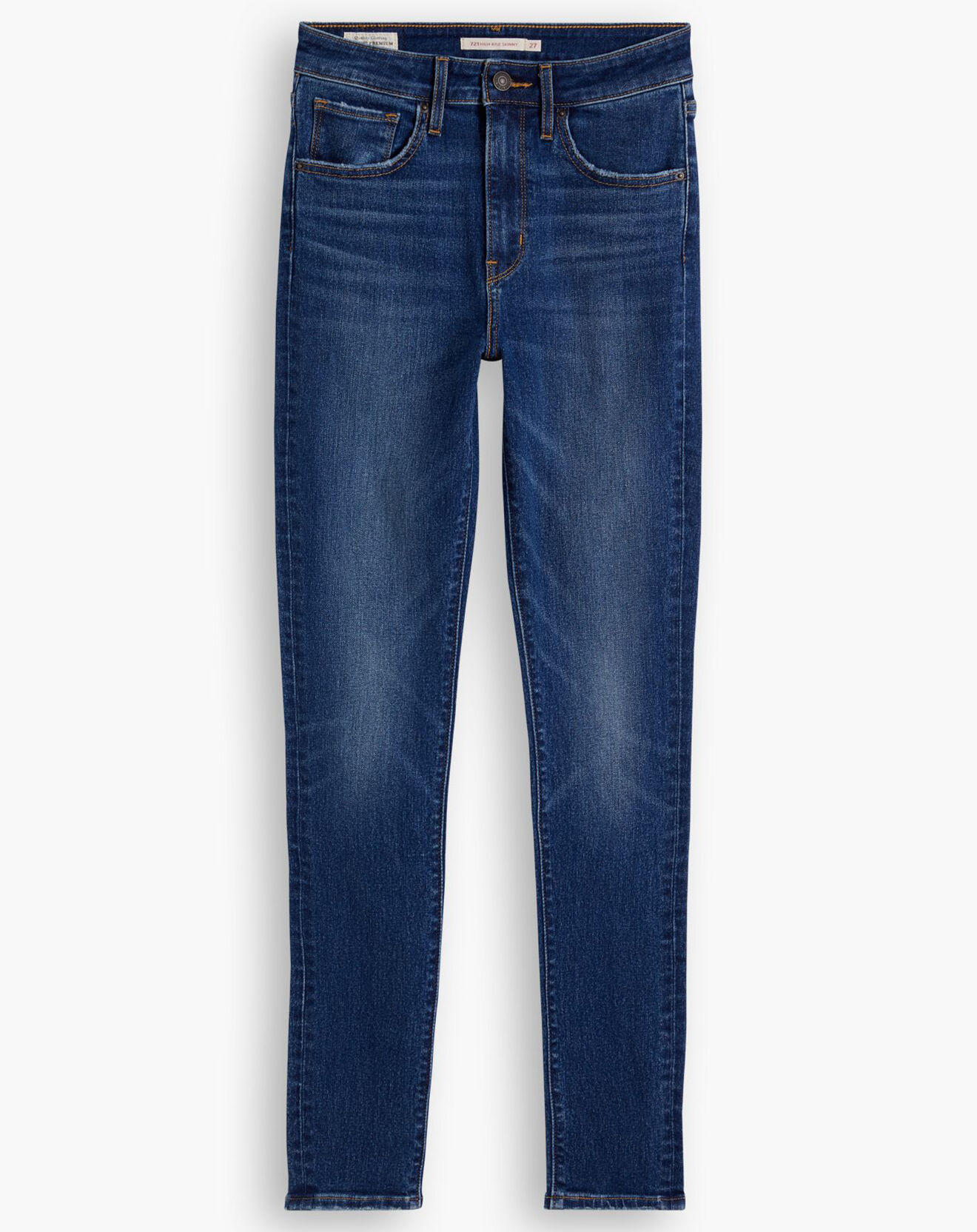 Levi's® Jean 721 taille haute Skinny bleu foncé