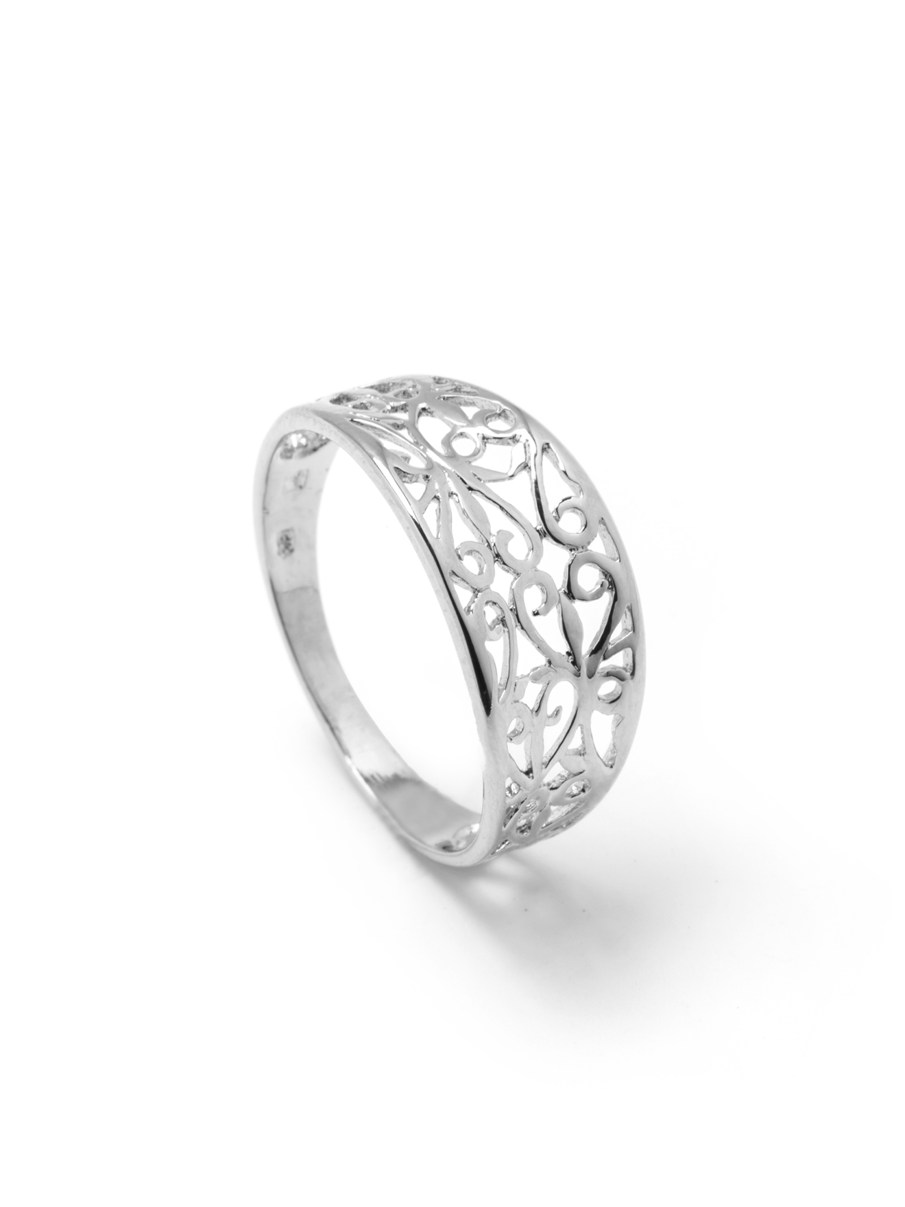 Bague filigranée argent
