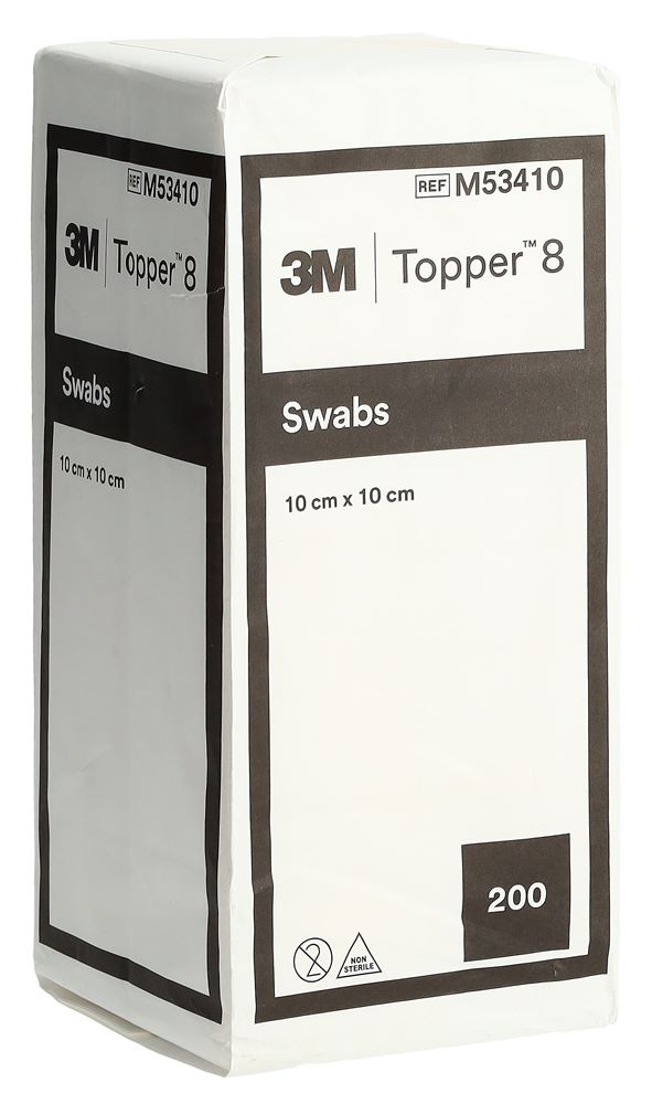 TOPPER NW Kompressen<br>200 Stück, 10x10cm, unsteril