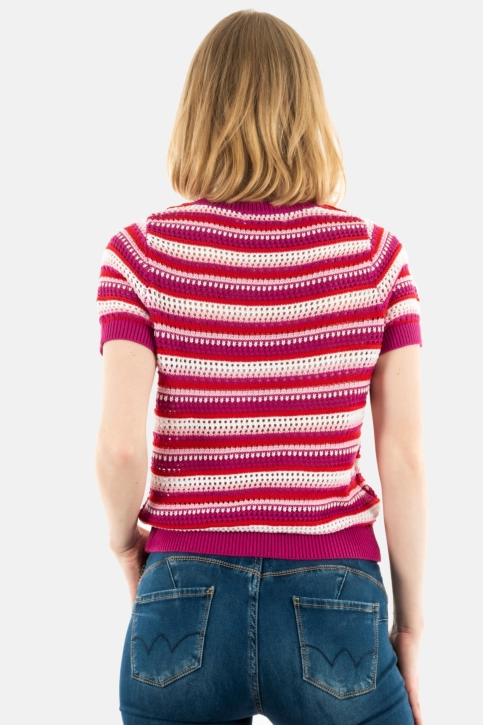 Pull léger la petite etoile monet rose