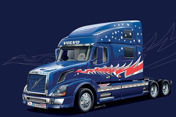 Italeri - Volvo Vn 780 Lastbil Byggesæt - 1:24 - 3892