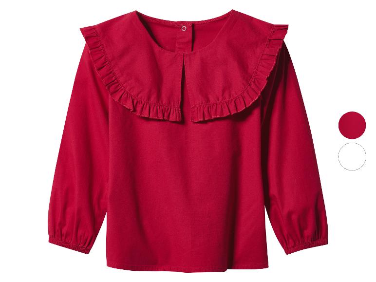 Kinder shirt met sierkraag