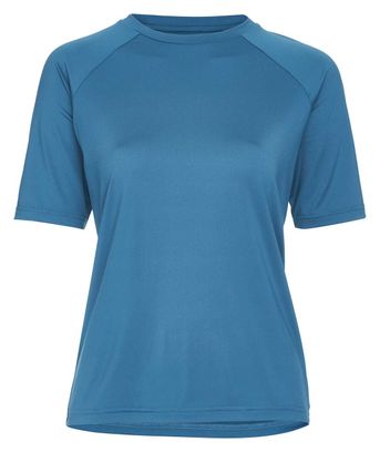 Maillot Manches Courtes Femme Poc Essential MTB Bleu Antimony