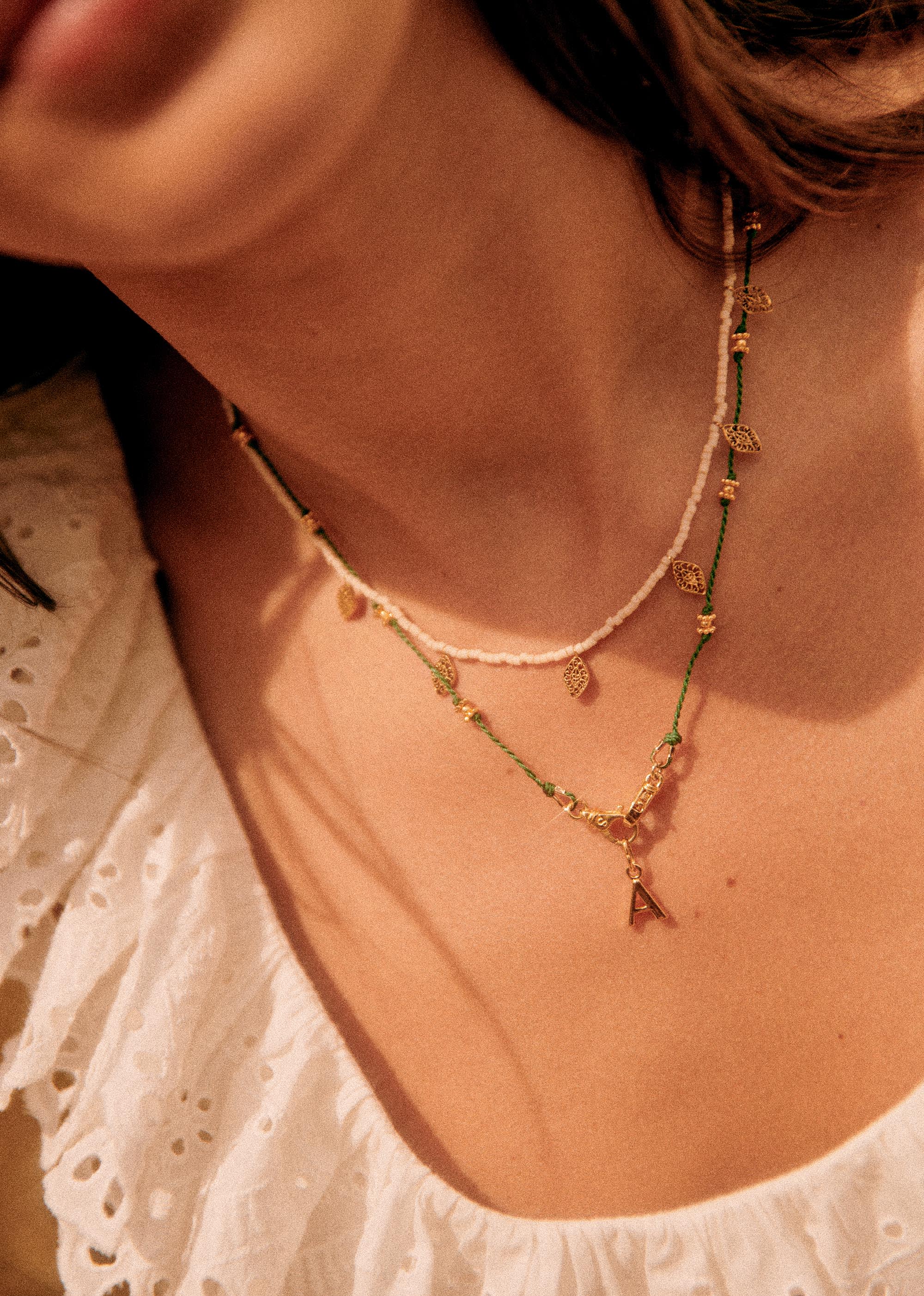 Charm Monica - Lettre A - E-SHOP/BIJOUX Colliers 5905829
