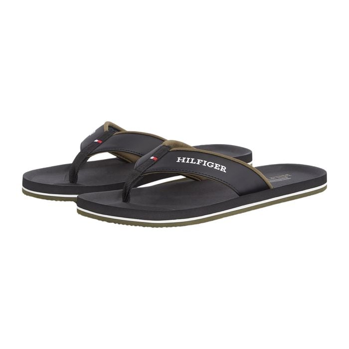 Tommy Hilfiger Padded Comfort Logo Strap Teenslippers Heren