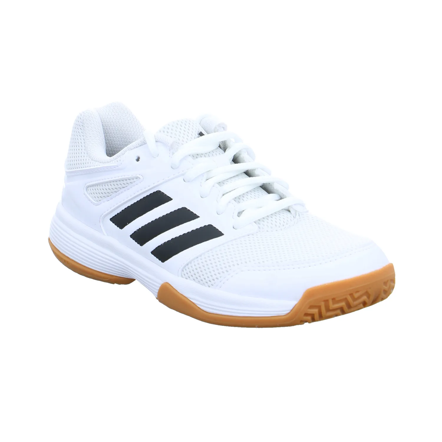 ADIDAS Kinder Indoor Weiss Synthetik
