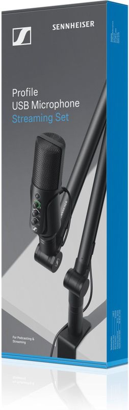 Sennheiser - Profile Streaming Set - Studio Microfoon - USB-C - Zwart