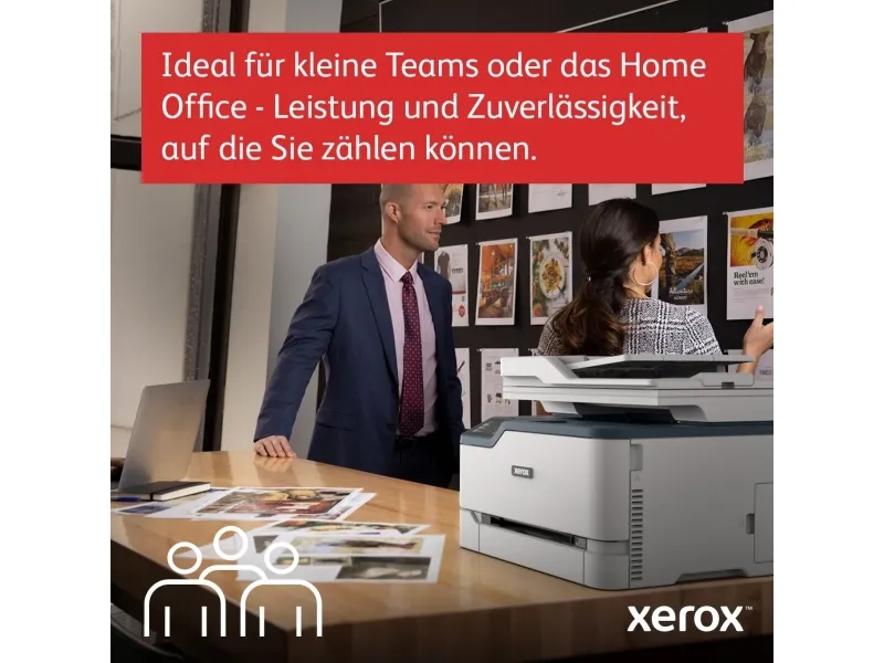 Xerox C235 - Multifunktionsprinter - farve - laser - Legal (216 x 356 mm) (original) - A4/Legal (medie) - op til 22 spm (udskriver) - 250 ark - 33.6 Kbps - USB 2.0, LAN, Wi-Fi(n), USB 2.0 vært - Green World Alliance returneringsprogram