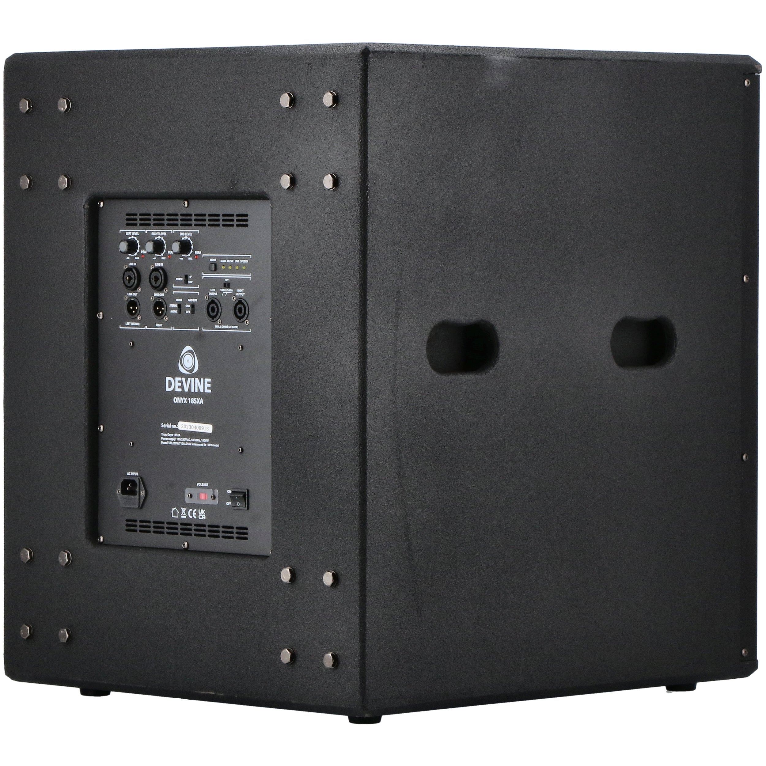 Devine Onyx 18SXA actieve subwoofer