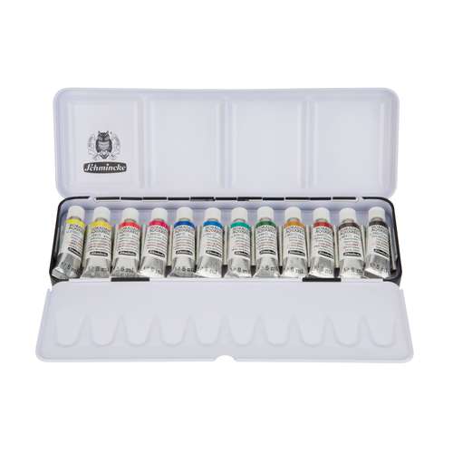 SCHMINCKE HORADAM® Feinste Künstler Aquarellfarben, Kompaktkasten