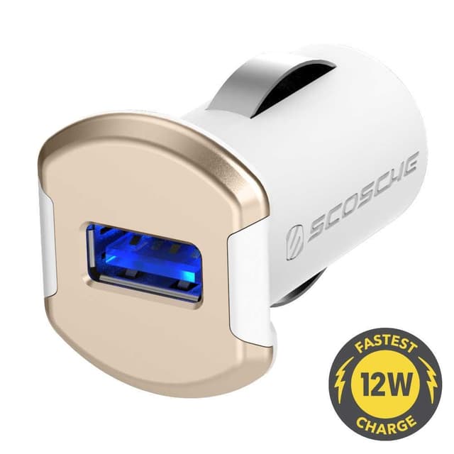 Revolt Enkel 12W USB Bil Lader