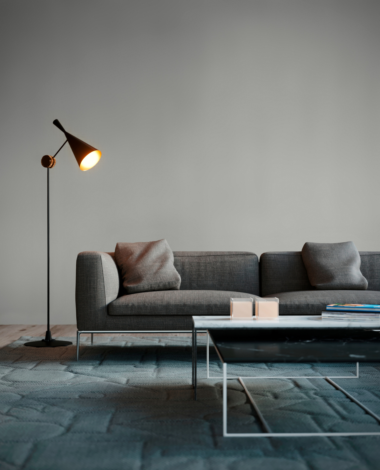 Vliestapete TRENDWALL - creme - 10 Meter