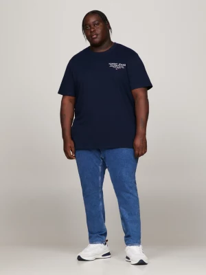 Camiseta Essencial Slim Fit com Estampa de Logo