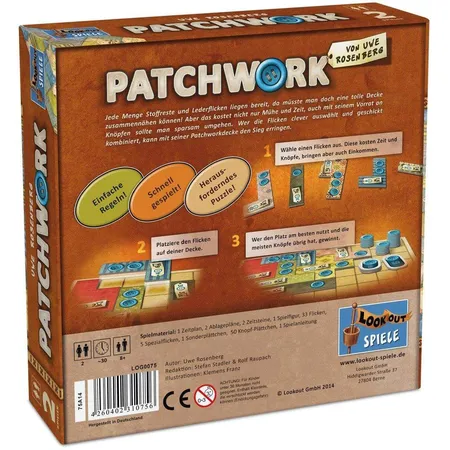 Asmodee Brettspiel Patchwork