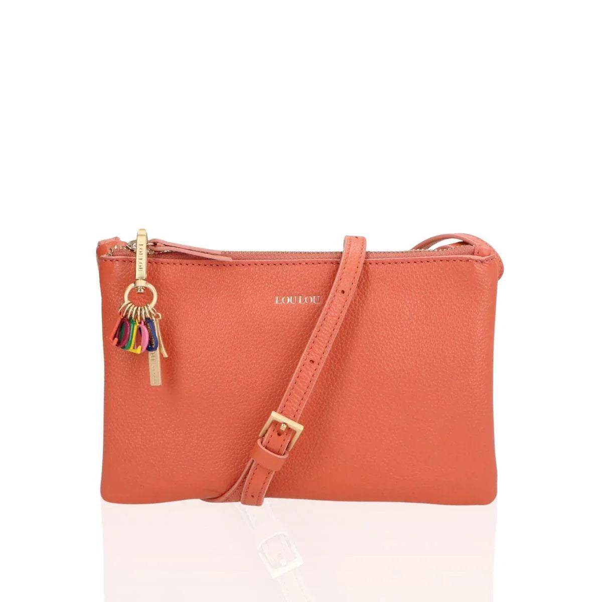 LouLou | Camille | Leren Crossbody tas