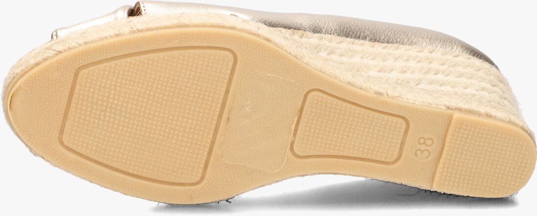 goudkleurig ayana espadrilles yu836