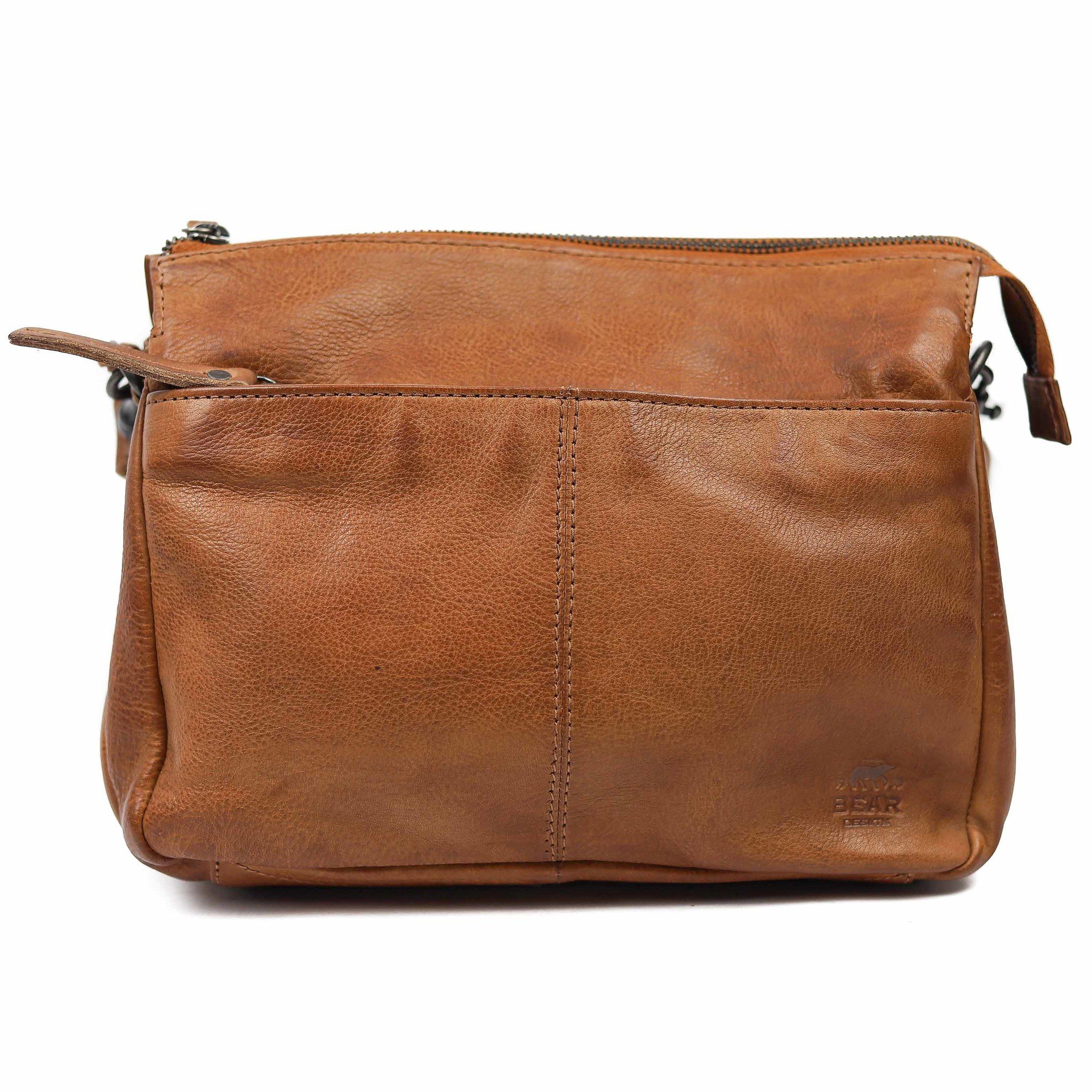 Bear Design Callisto Pelle Schoudertas Natascha Cognac CP1743
