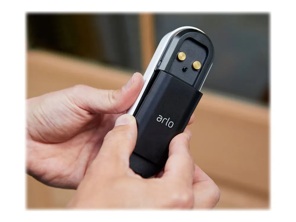 Arlo Pro 3 Wire-Free Security Camera System - Gateway   kamera(er) - trådløs (802.11b, 802.11g, 802.11n) - 4 kamera(er) - sort