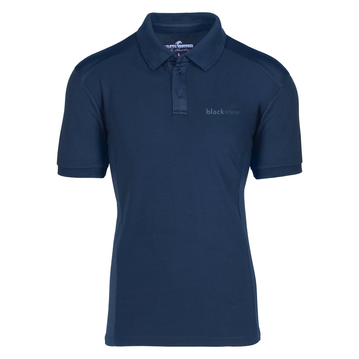 black forest Funktions-Poloshirt mit Mesh - navy