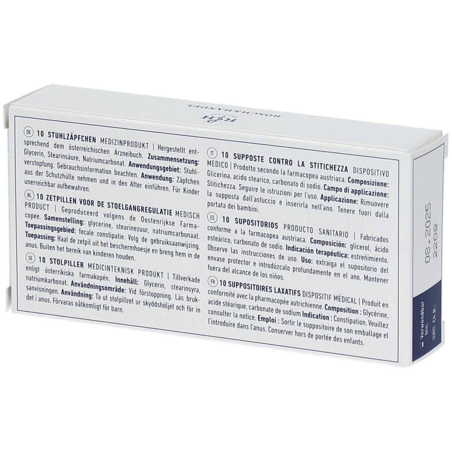 Glycerin Zäpfchen Rösch 1 g