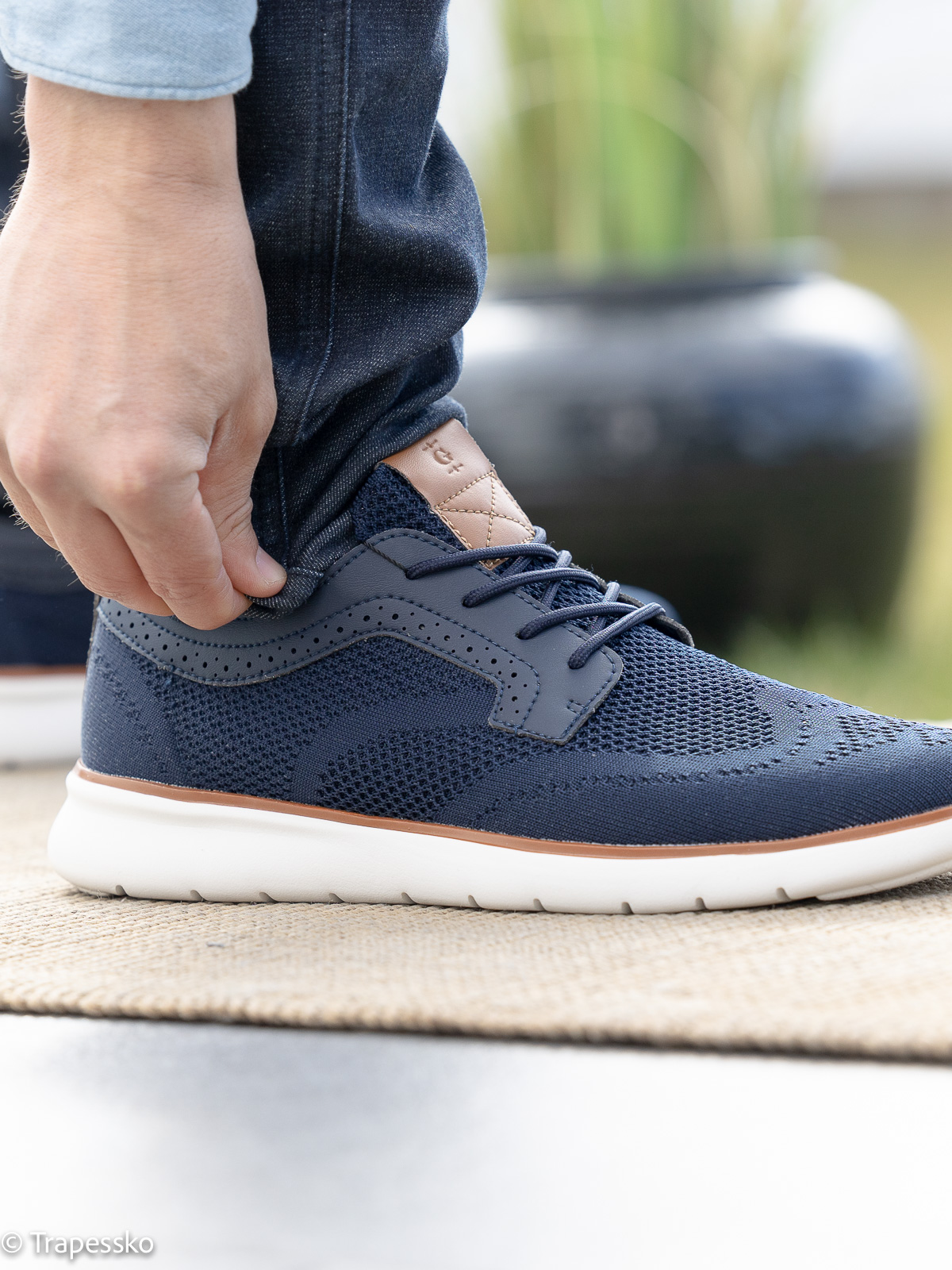 Gregers - Formatop Navy - Trapes Sko