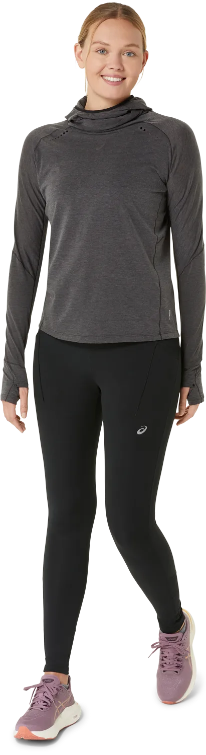 Asics Women's Road Winter High Waist Tight Performance Black
