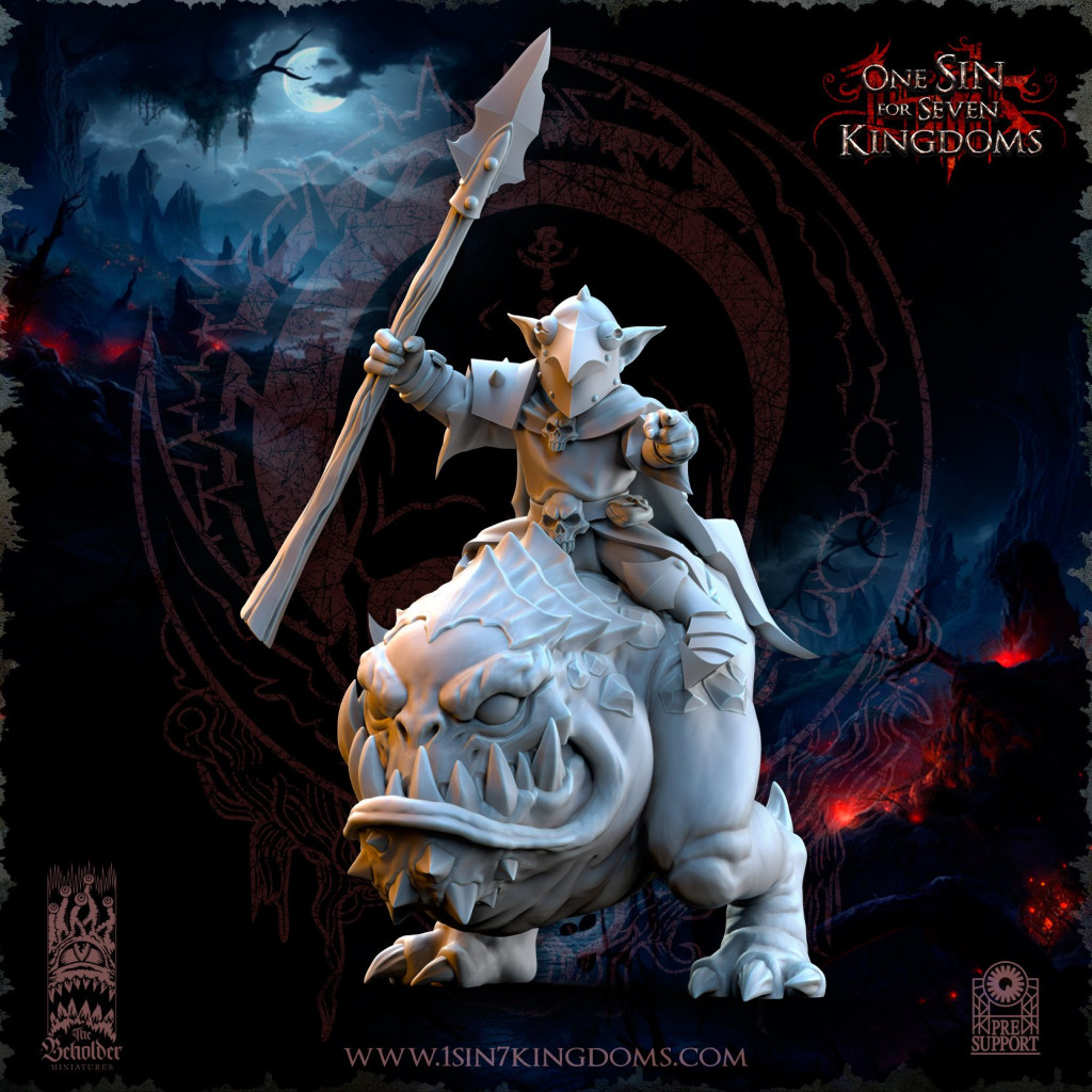 The Beholder Miniatures - Gobelins - Chevaliers