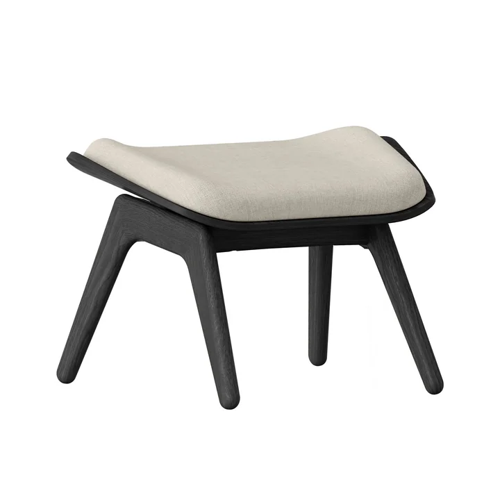 Umage - The Reader Ottoman, Eiche schwarz / white sands
