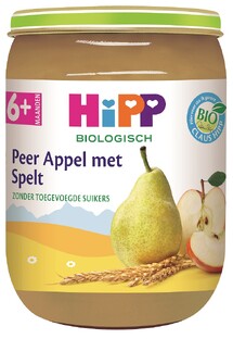 HiPP 6M  Peer Appel met Spelt 190GR
