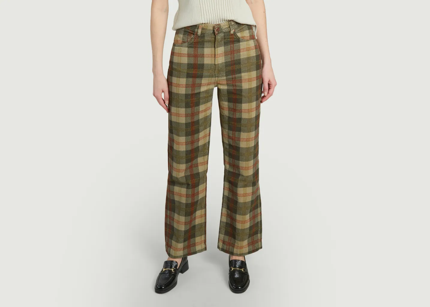 Pantalon en velours côtelé Eileen Nudie Jeans