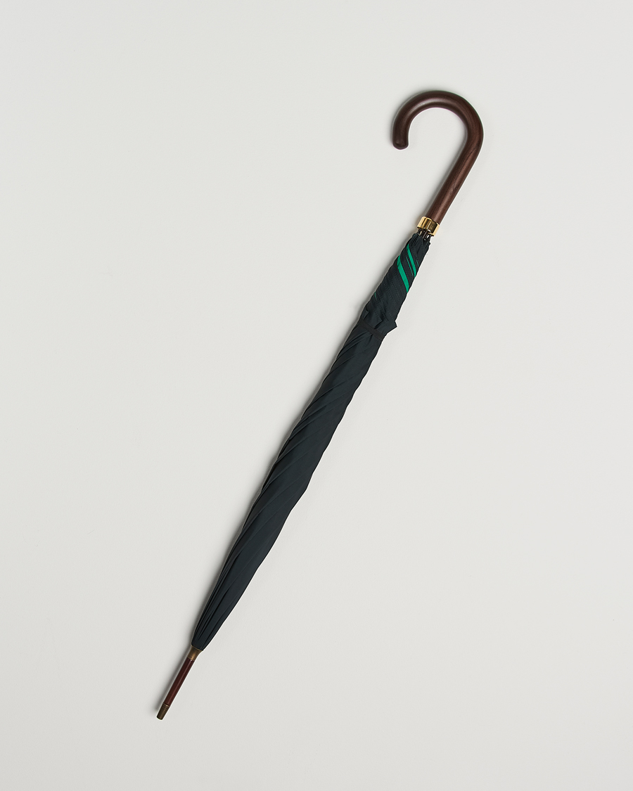 Fox Umbrellas Hardwood Umbrella Black/Green