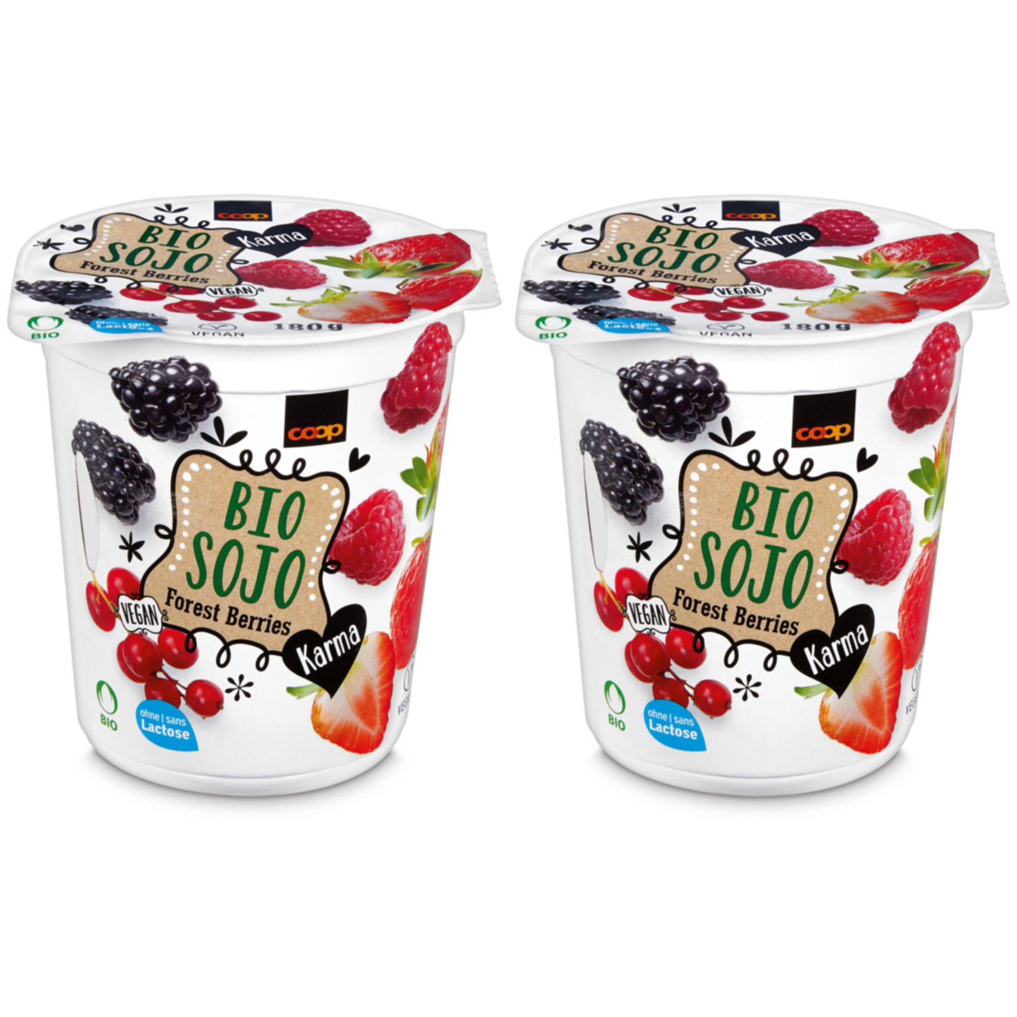 Karma Bio Soja Waldbeeren 2x150g