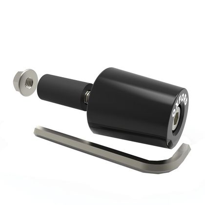 Embouts de guidon Oxford BarbEnds 3 (22 mm) Universel - Noir