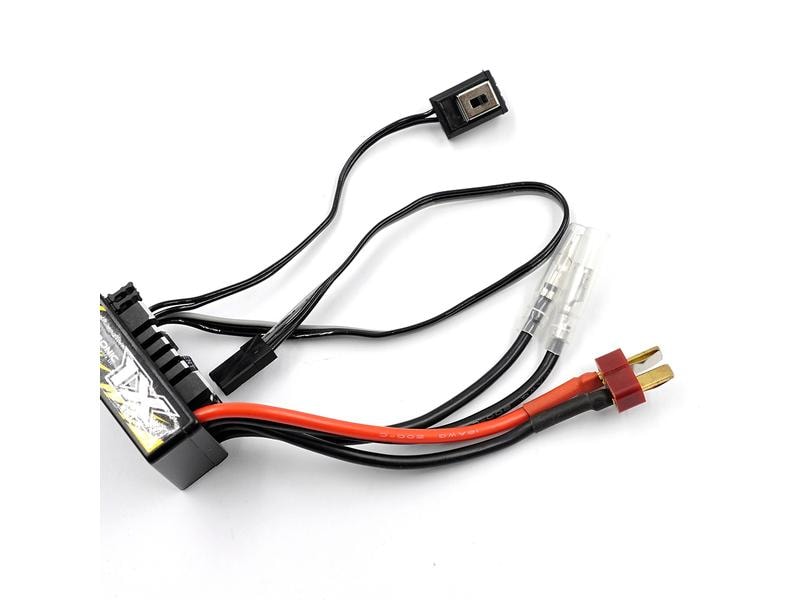 Yeah Racing Brushed Regler Tritronic 1X 60A, 2-3S, Wasserdi ESC für RC Fahrzeuge mit Bürstenmotoren