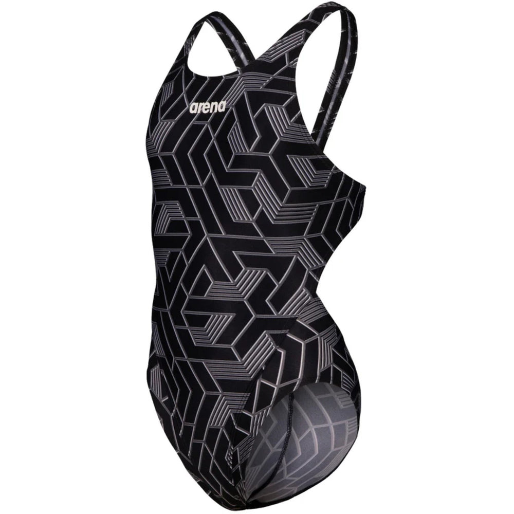 Køb Arena Black-Team Escape Badedragt Swim Tech L