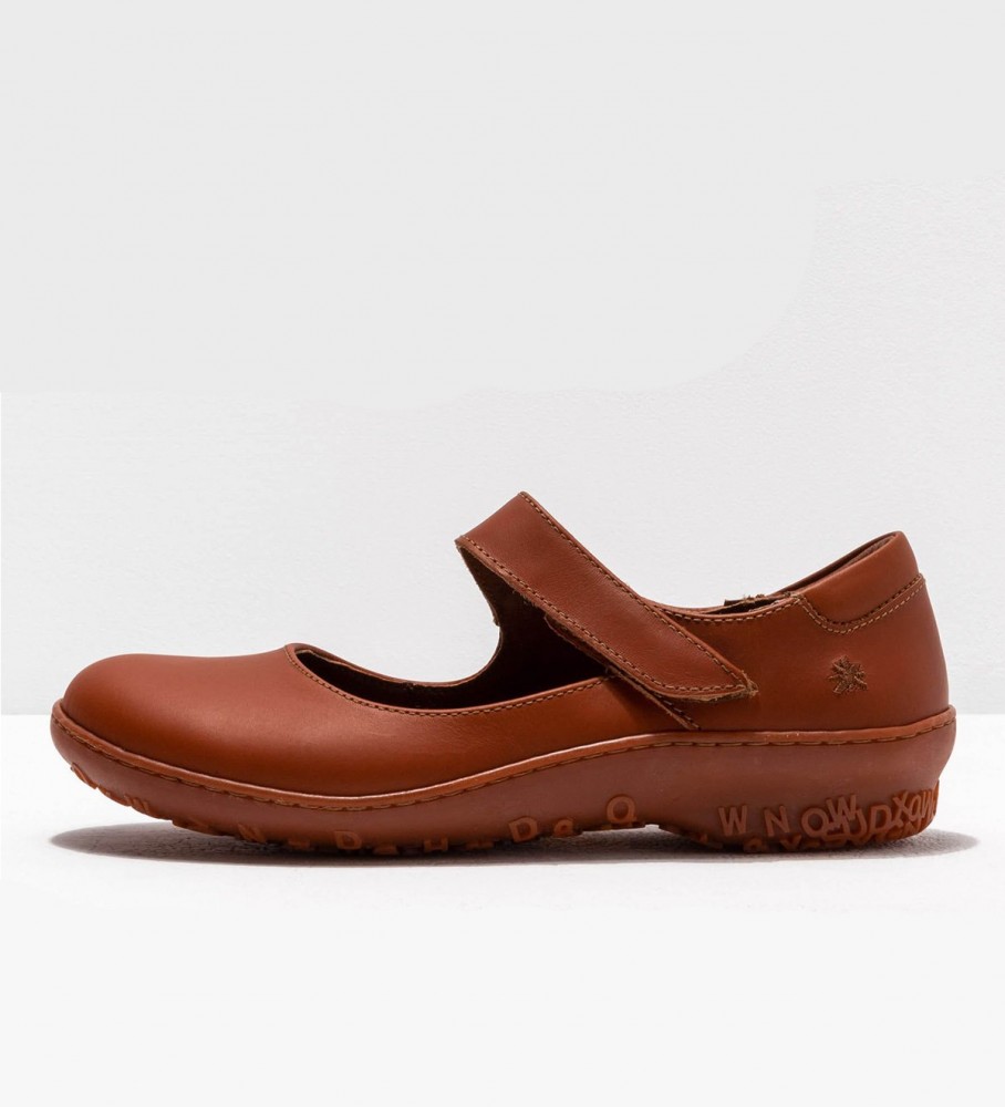 Sapatos de couro sintético Antibes vermelhos