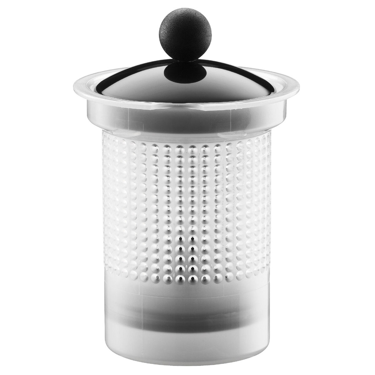 ASSAM tekanne med glasshåndtak, 1,5 l, sort
