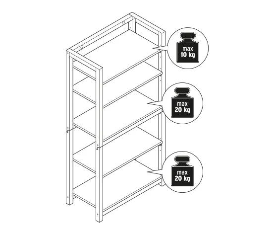 Bücherregal