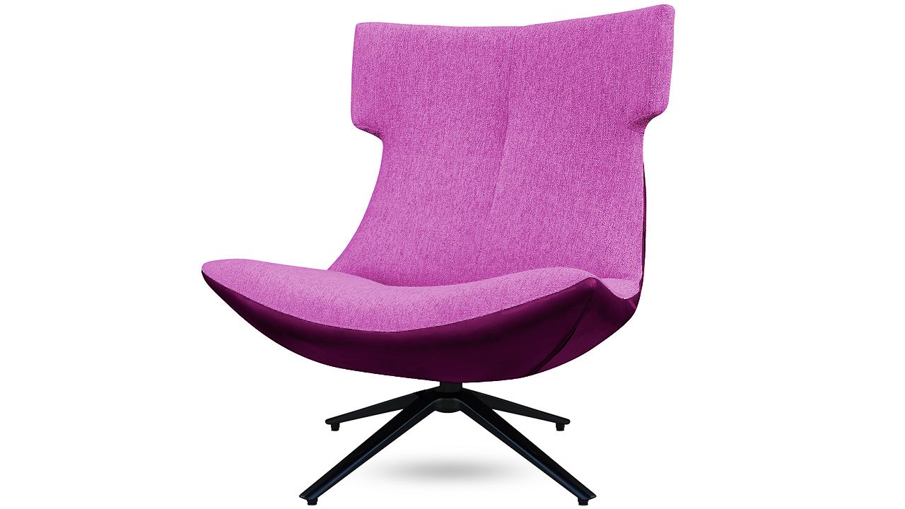 Draaifauteuil Lowie B83 x D83 x H96 cm