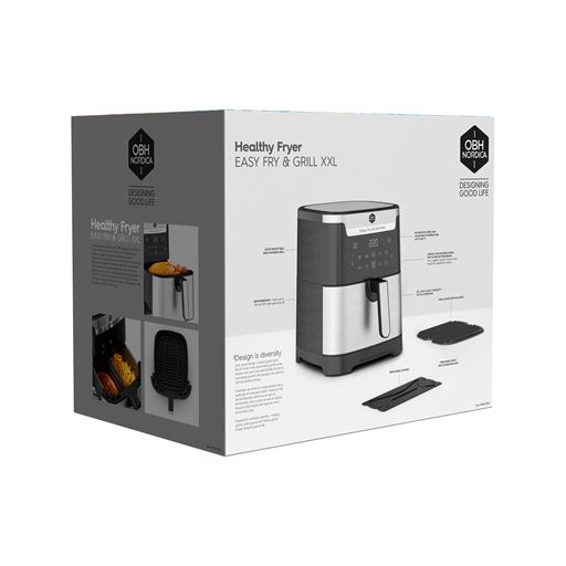OBH Nordica Easy Fry & Grill 2-i-1 Airfryer