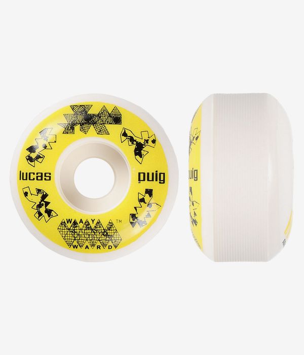 Wayward Puig Pro Classic Rollen (white yellow) 52mm 101A 4er Pack